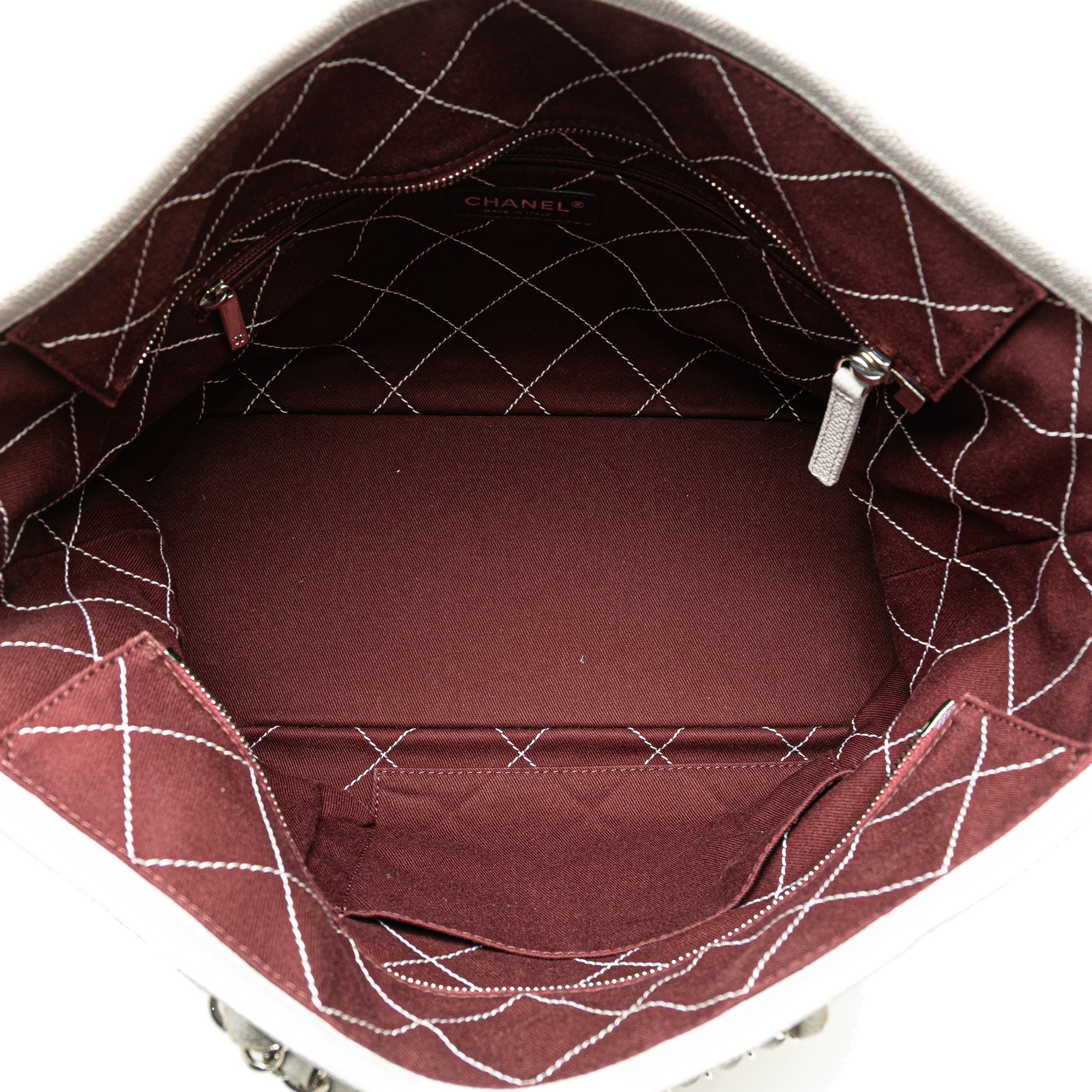 Small Quilted Caviar Daily Shopping Tote