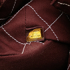 Small Quilted Caviar Daily Shopping Tote