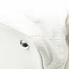 Small Quilted Caviar Daily Shopping Tote