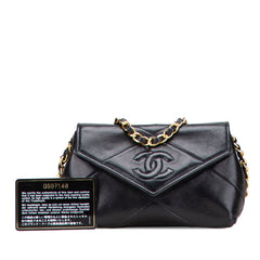 Mini CC Quilted Lambskin Single Flap