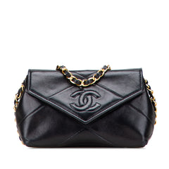 Mini CC Quilted Lambskin Single Flap