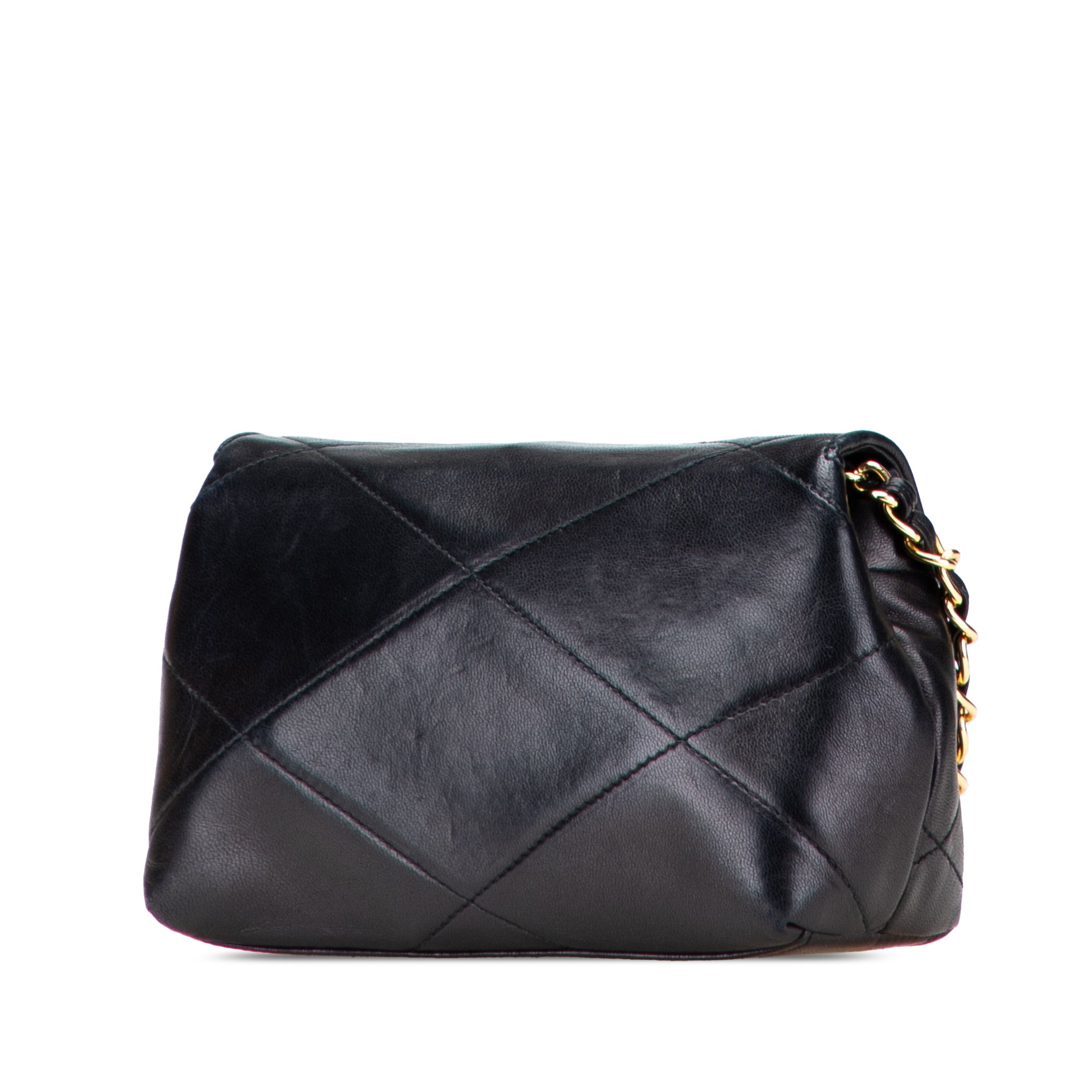 Mini CC Quilted Lambskin Single Flap
