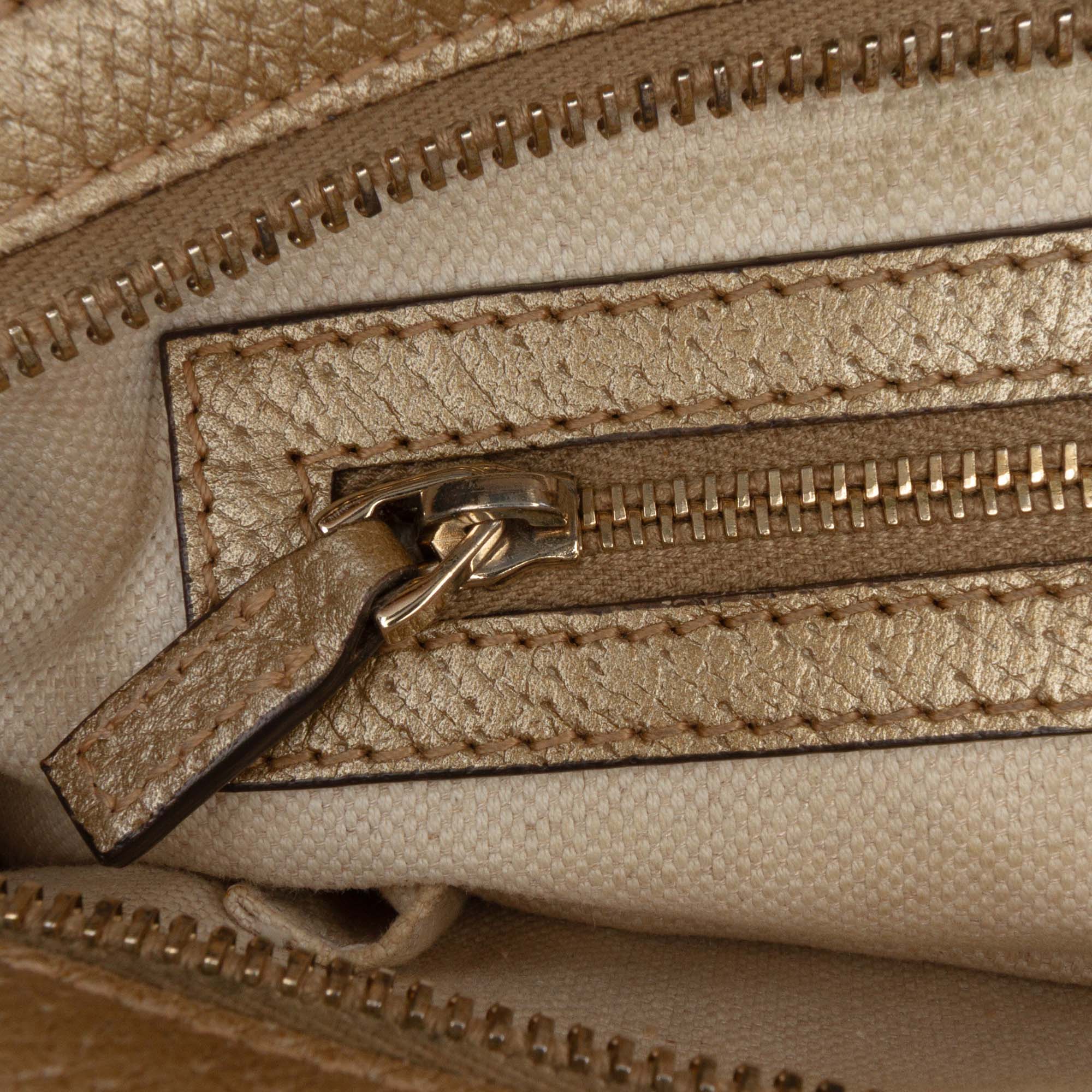 Small GG Canvas Bree Satchel