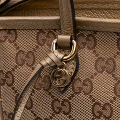 Small GG Canvas Bree Satchel