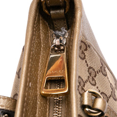 Small GG Canvas Bree Satchel