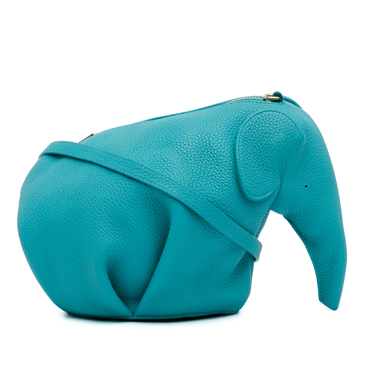 Mini Calfskin Elephant Crossbody