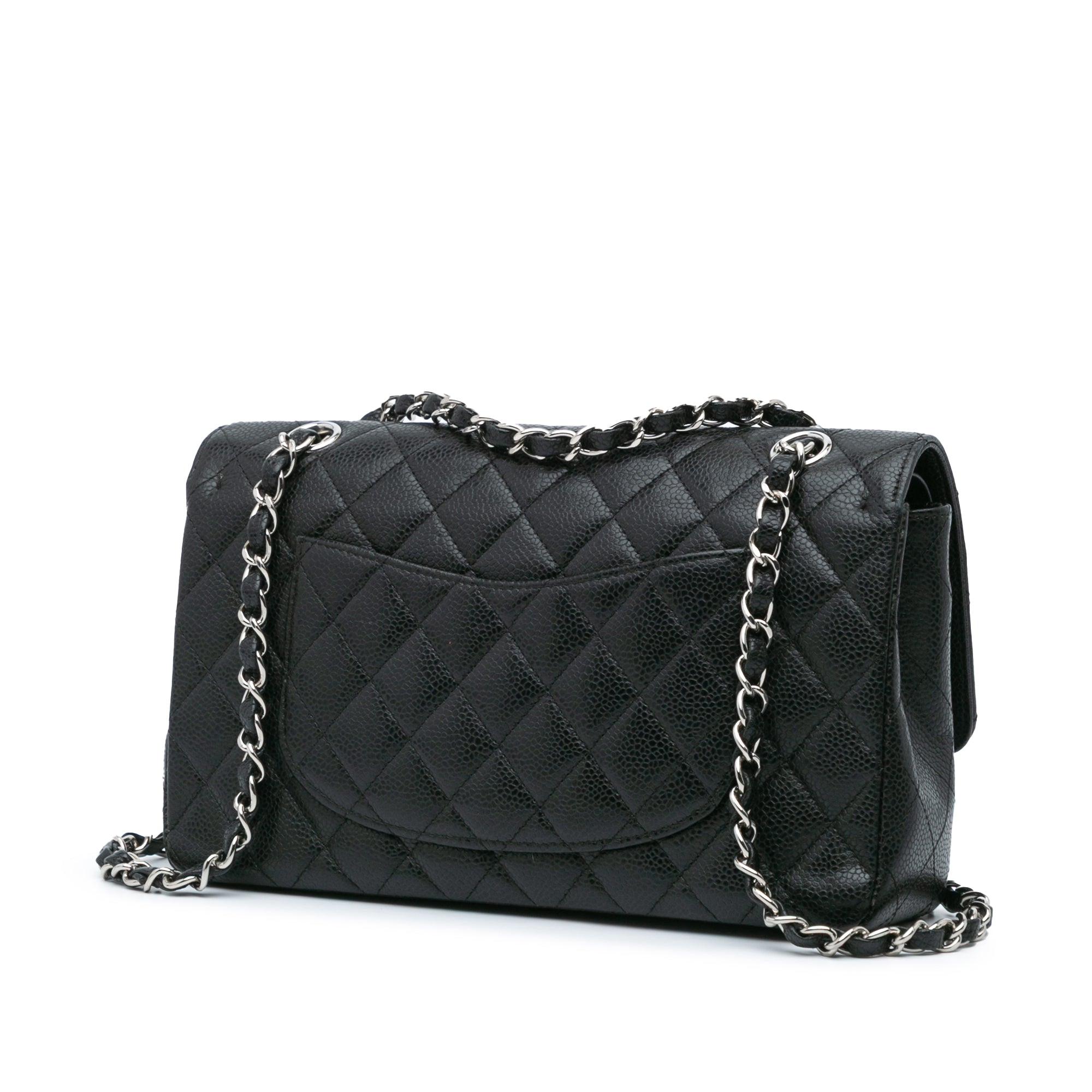 Medium Classic Caviar Double Flap