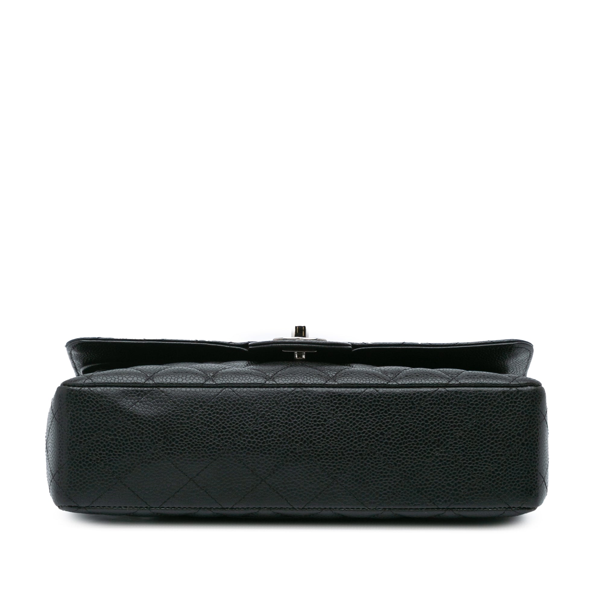 Medium Classic Caviar Double Flap