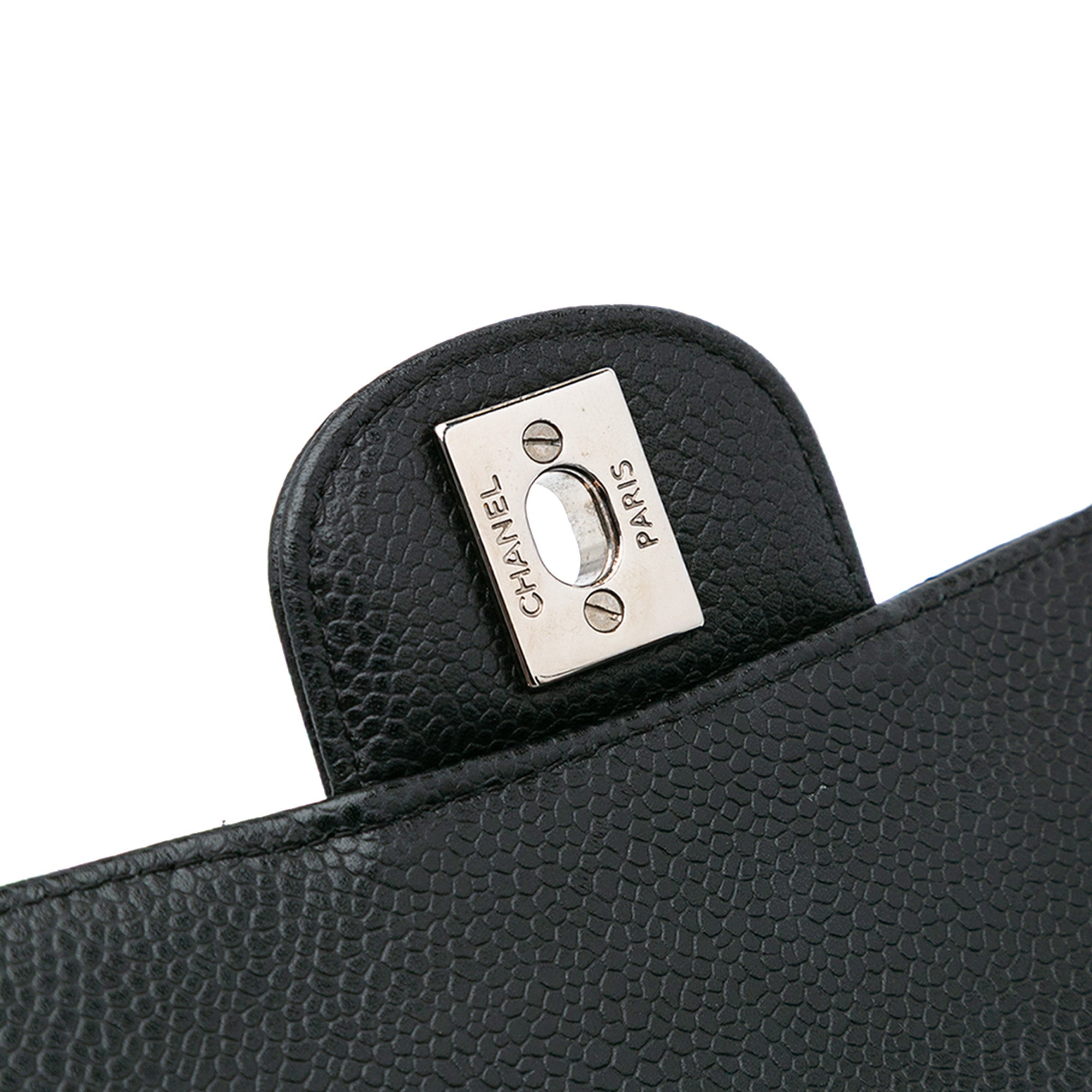 Medium Classic Caviar Double Flap