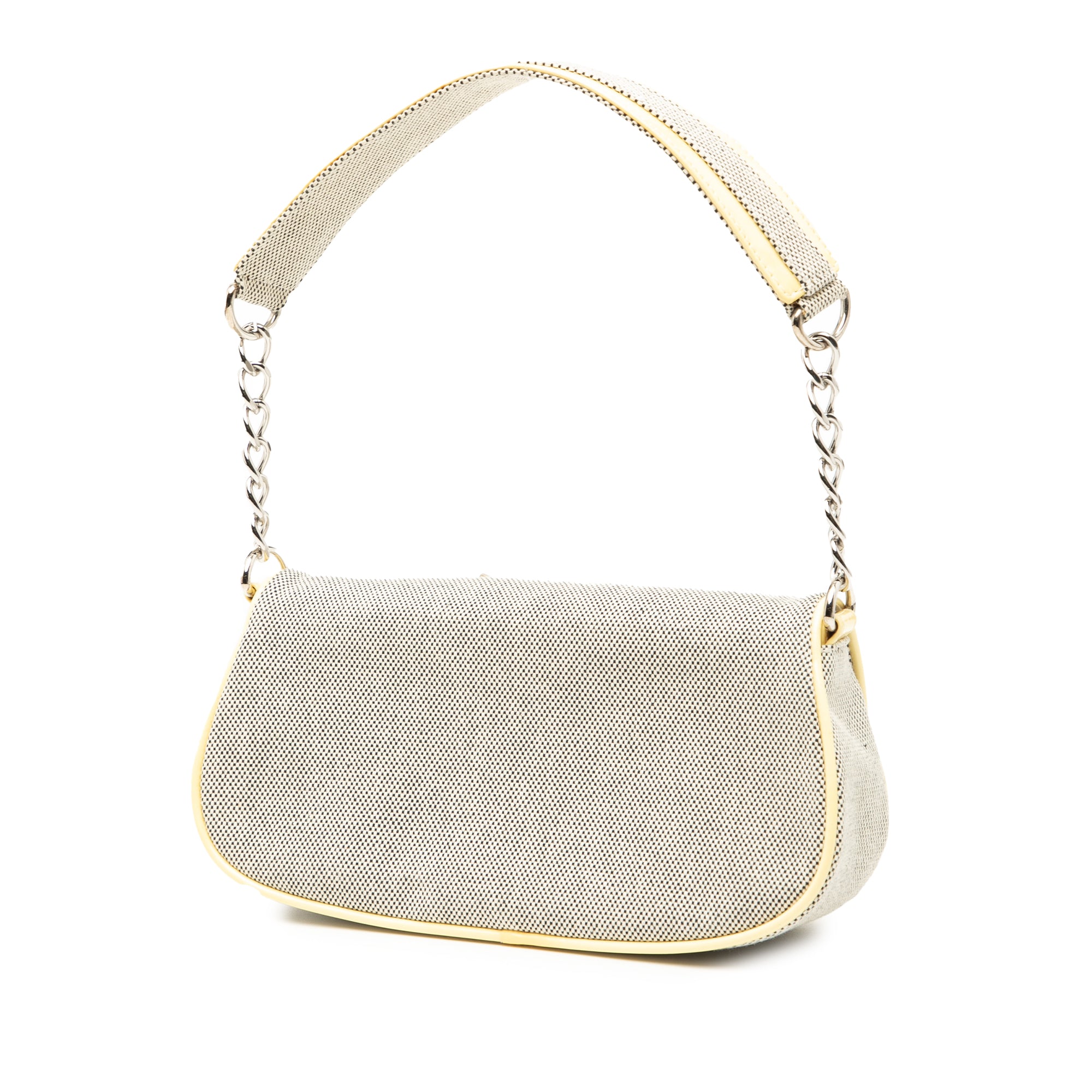 Canvas CC Camellia No. 5 Shoulder Bag