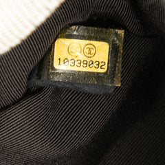 Canvas CC Camellia No. 5 Shoulder Bag