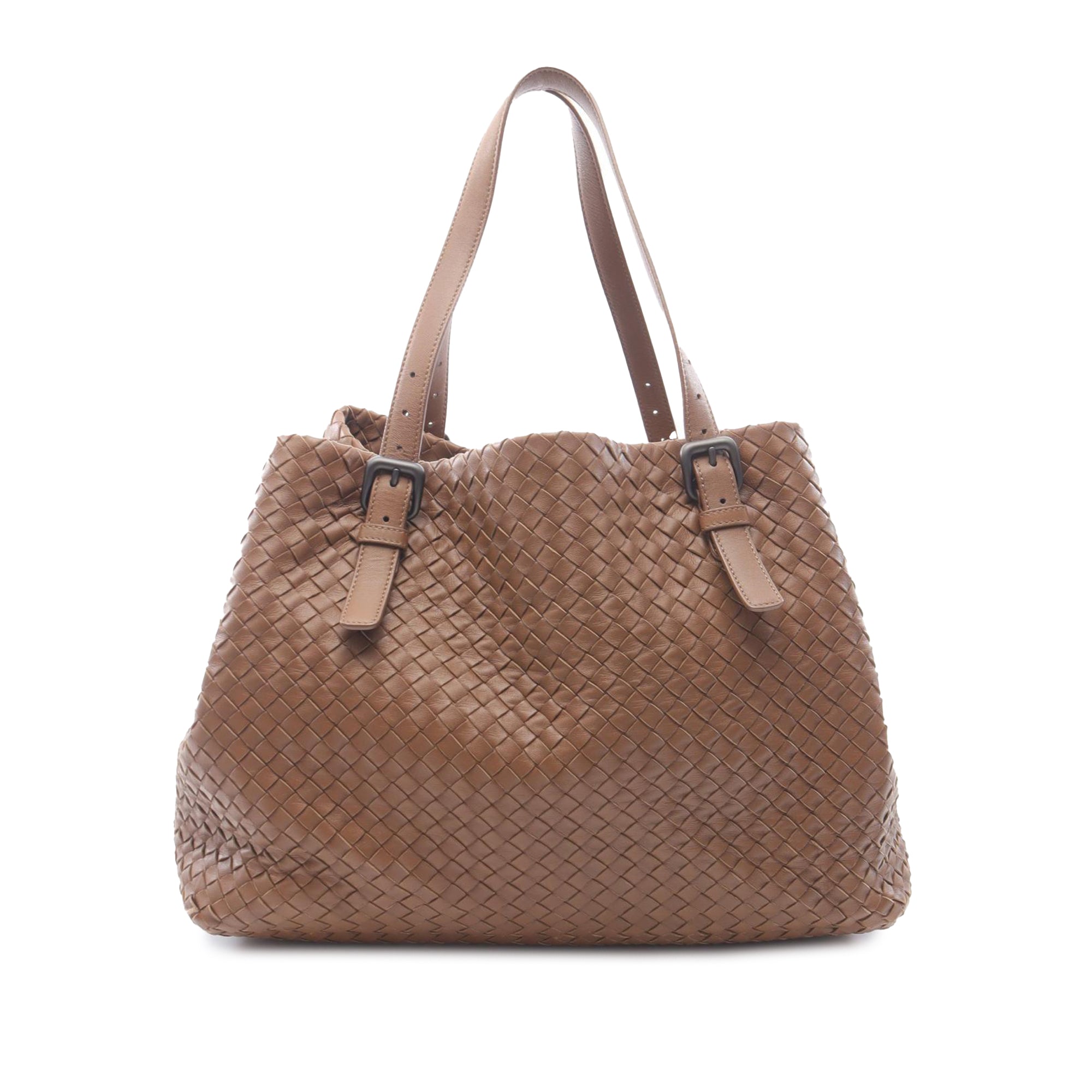 Large Nappa Intrecciato Cesta Tote