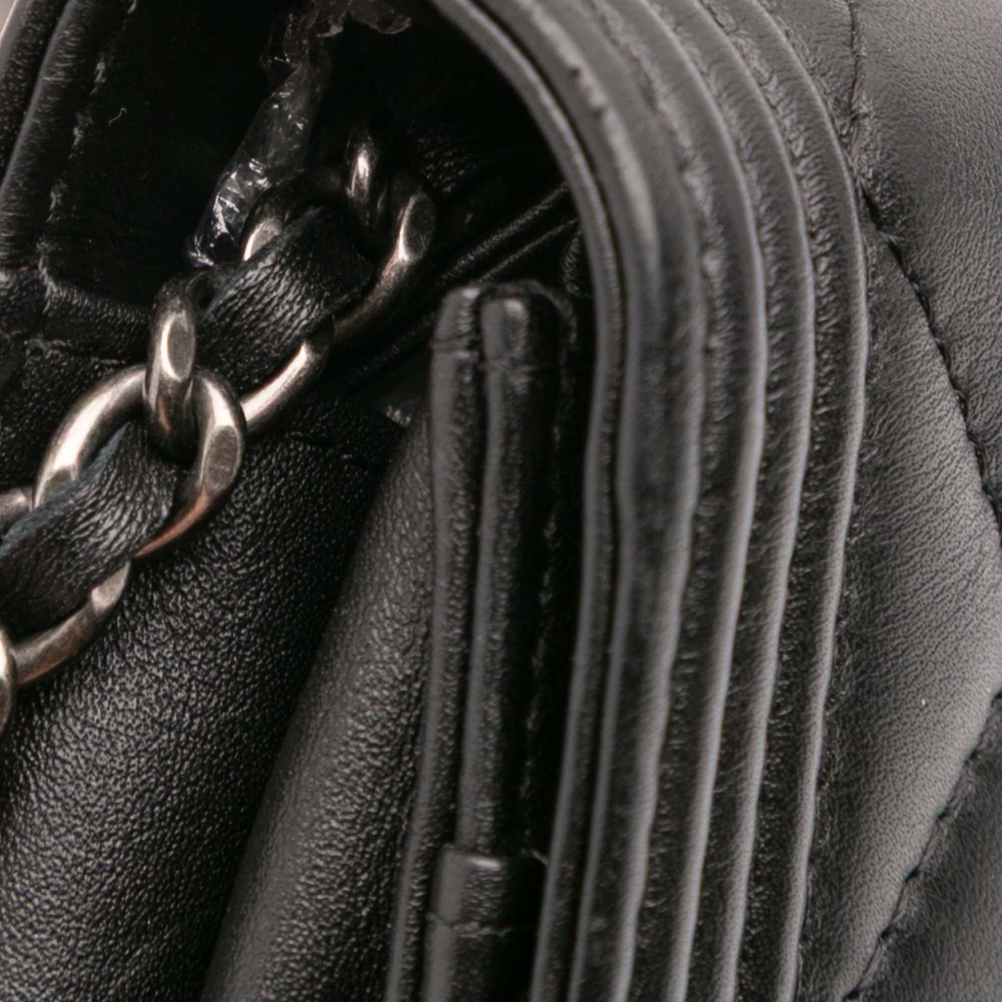 Quilted Lambskin Boy Wallet On Chain