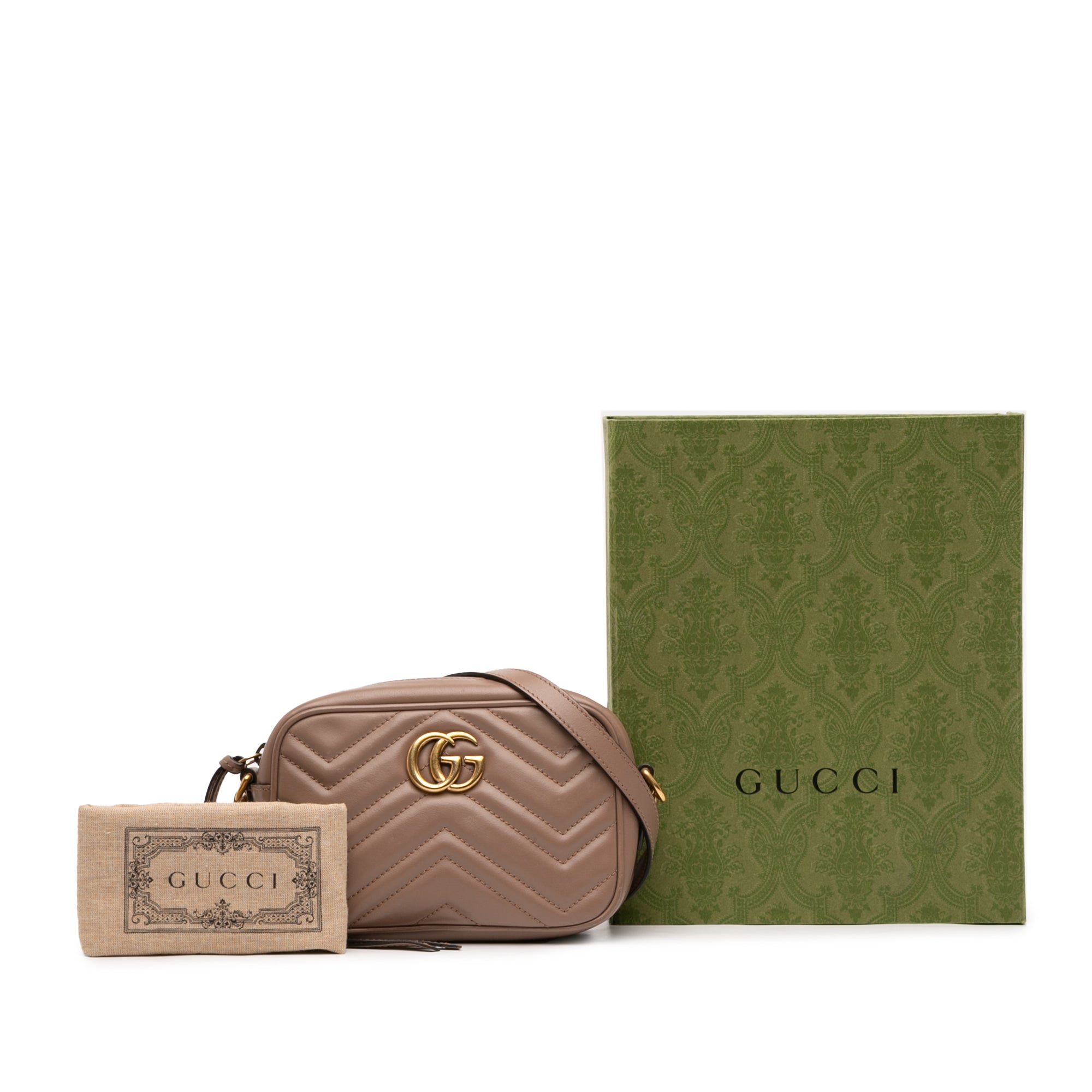 Mini GG Marmont Matelasse Leather Crossbody