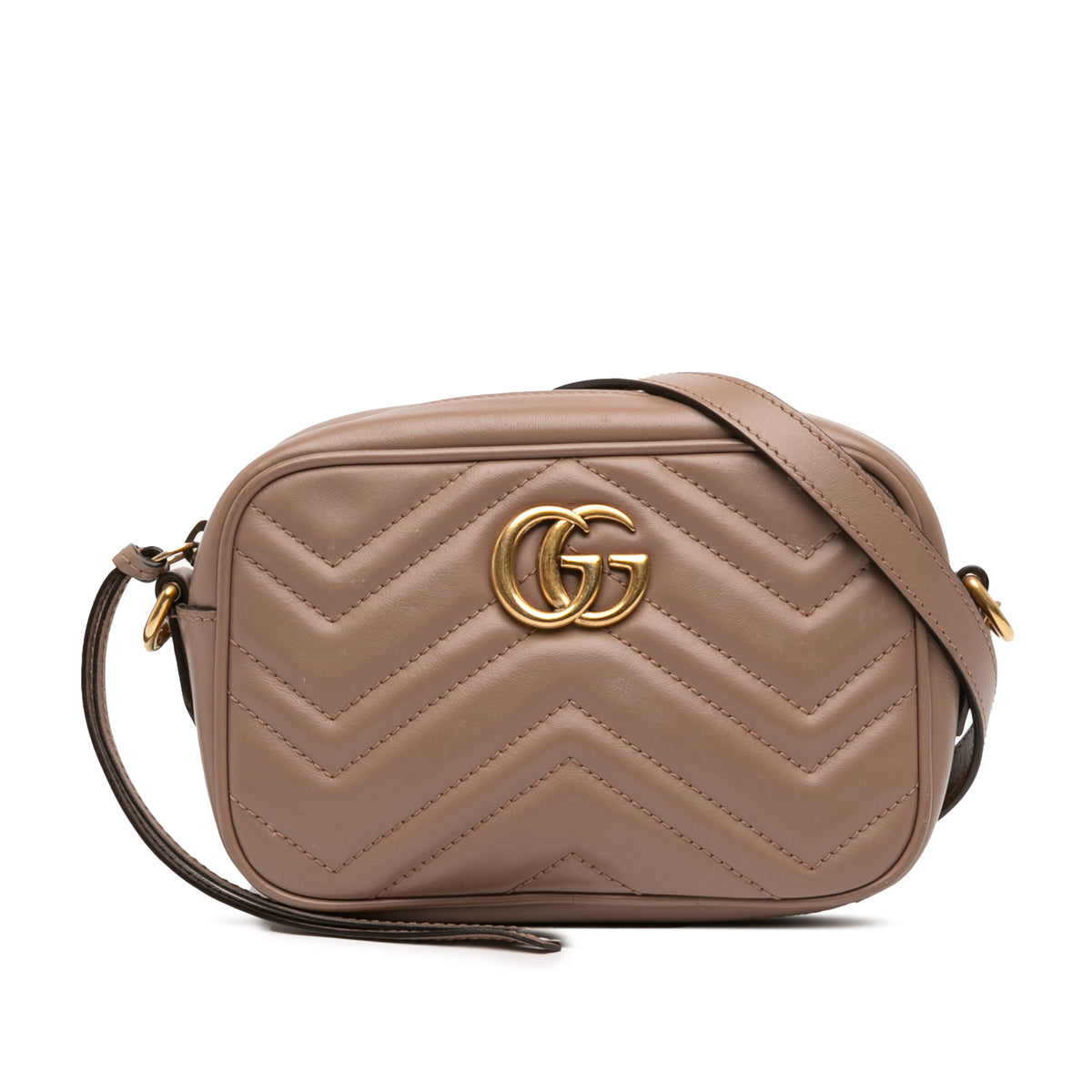 Mini GG Marmont Matelasse Leather Crossbody