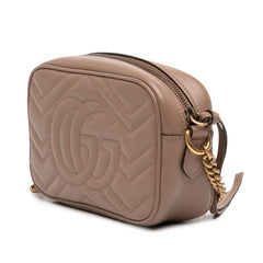 Mini GG Marmont Matelasse Leather Crossbody