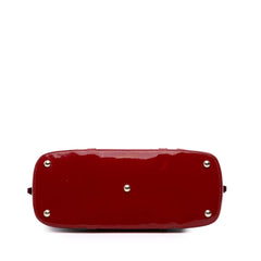 Medium Microguccissima Patent Nice Dome Satchel