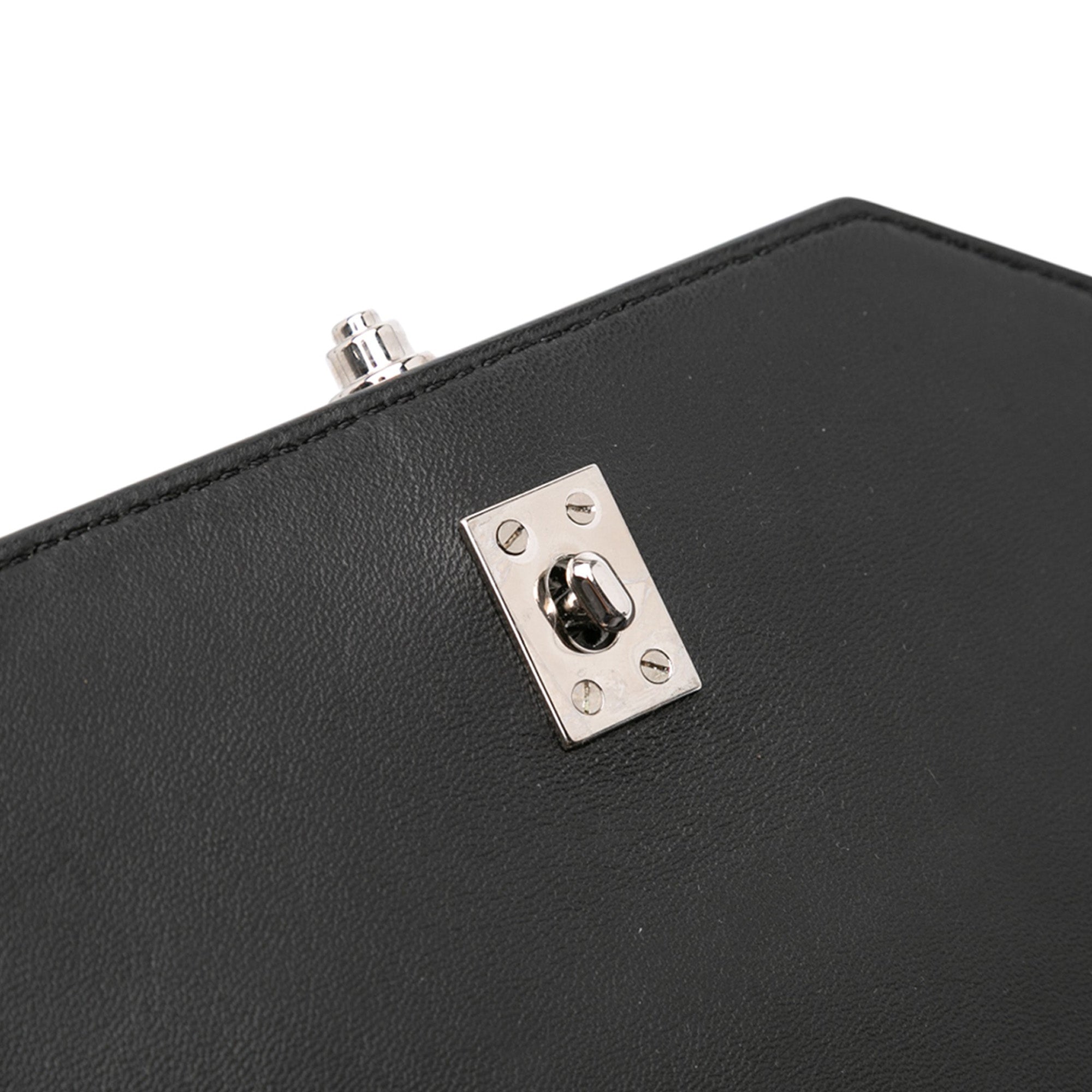 Croc Embossed Calfskin Obsedia Satchel