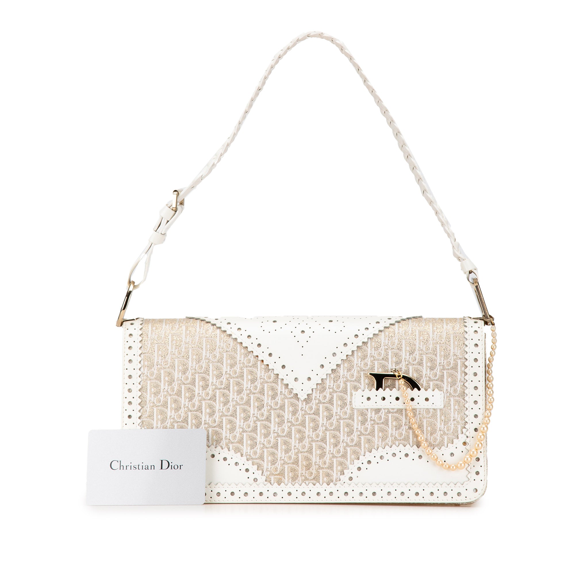 Diorissimo D'Trick Brogue Spectator Bag