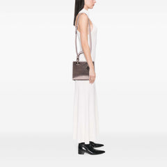 Medium Metallic Patent Microcannage Lady Dior