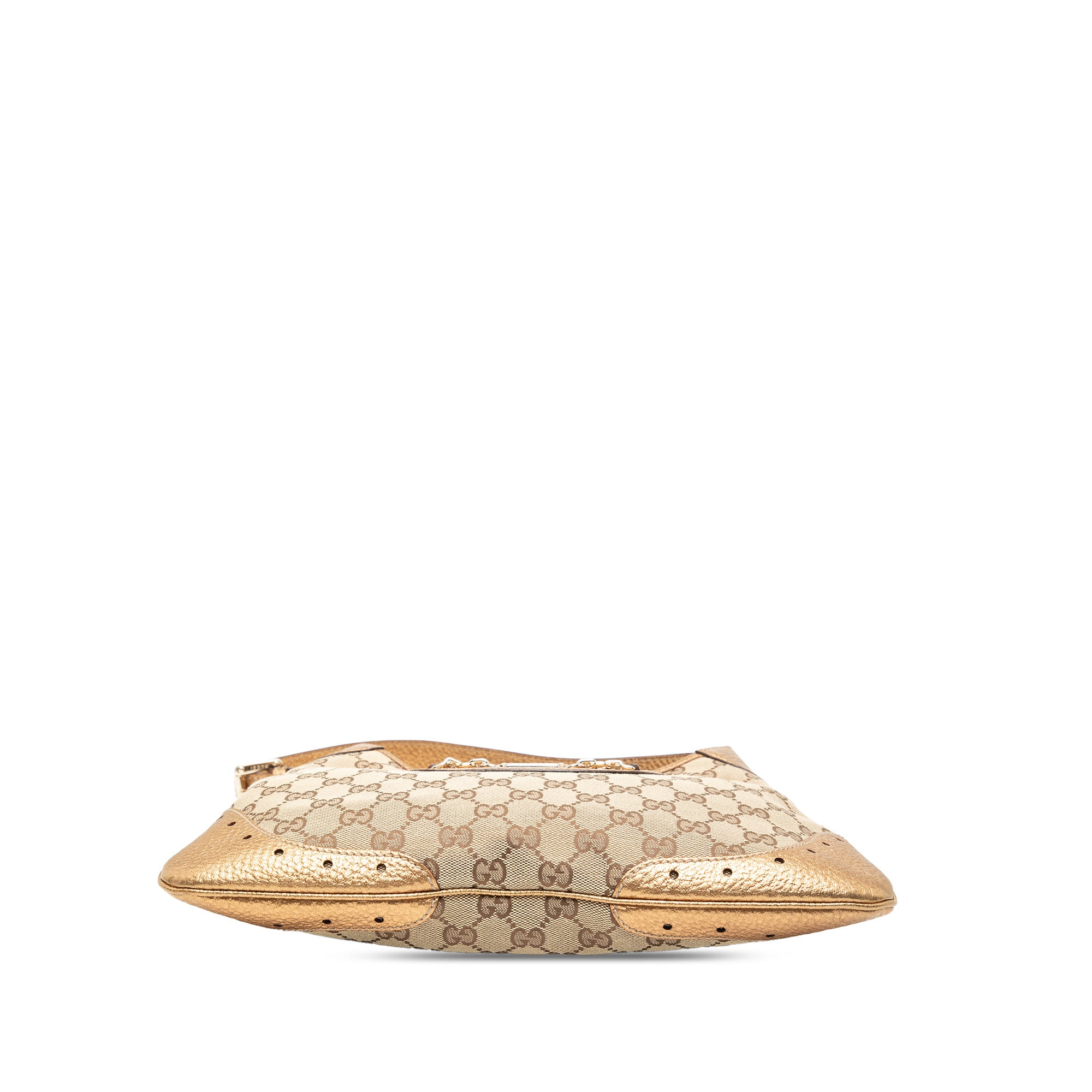 GG Canvas Punch Shoulder Bag 