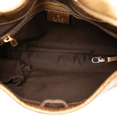 GG Canvas Punch Shoulder Bag 