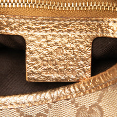 GG Canvas Punch Shoulder Bag 