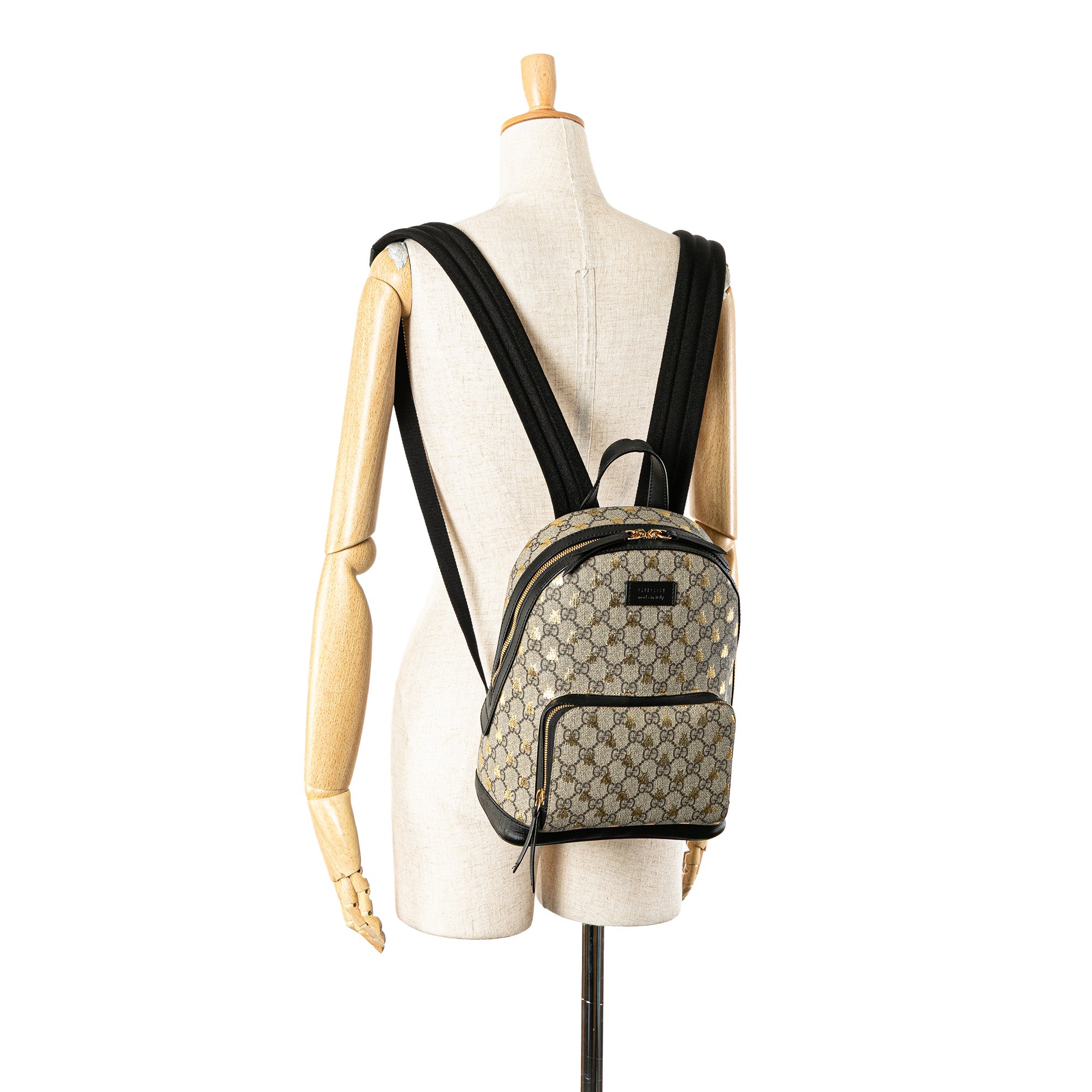 Small GG Supreme Bee Backpack