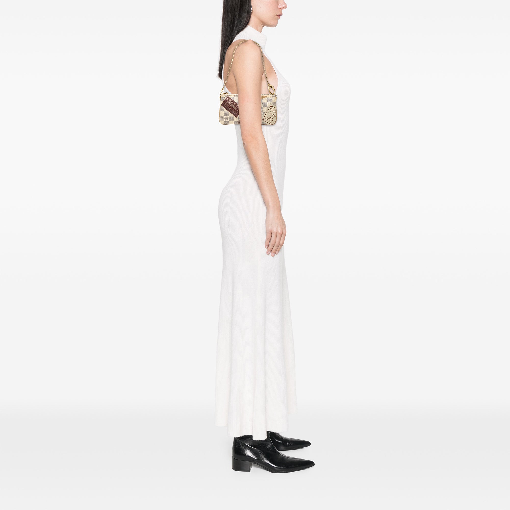 Damier Azur Pochette Milla Trunks Labels MM