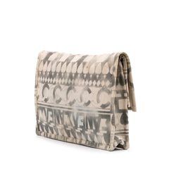 Canvas Iliad Flap Clutch