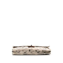 Canvas Iliad Flap Clutch