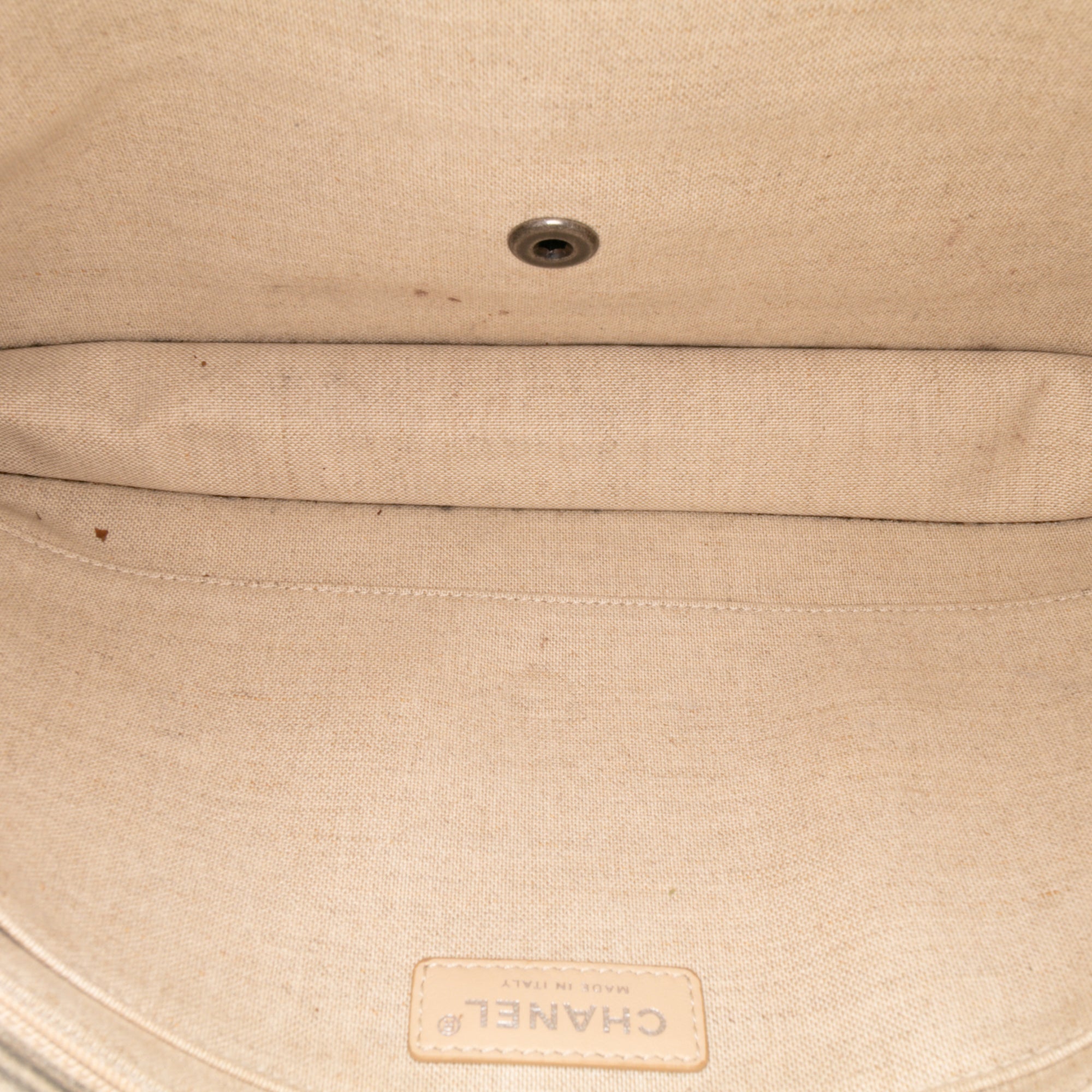 Canvas Iliad Flap Clutch