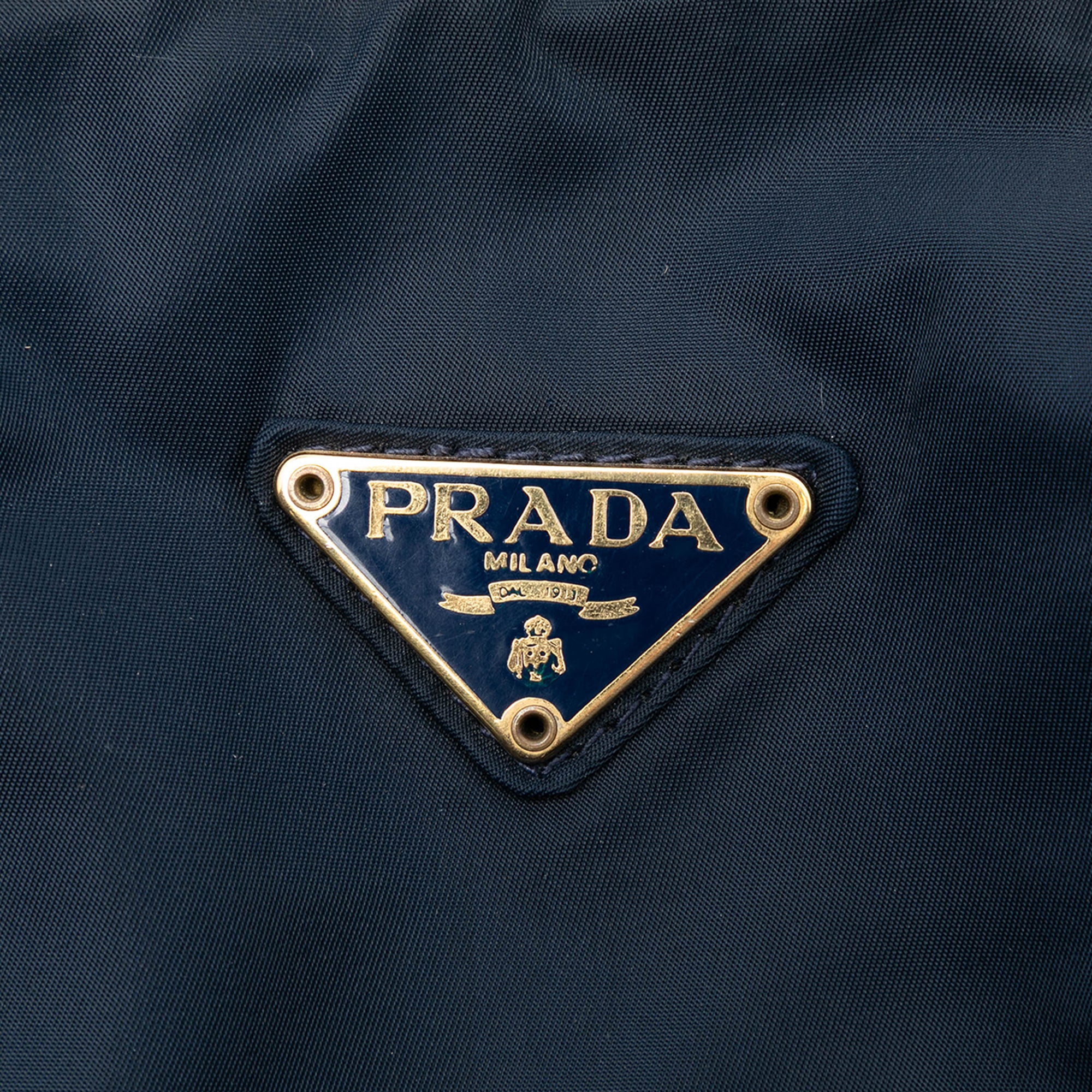 Tessuto Metal Handle Bag