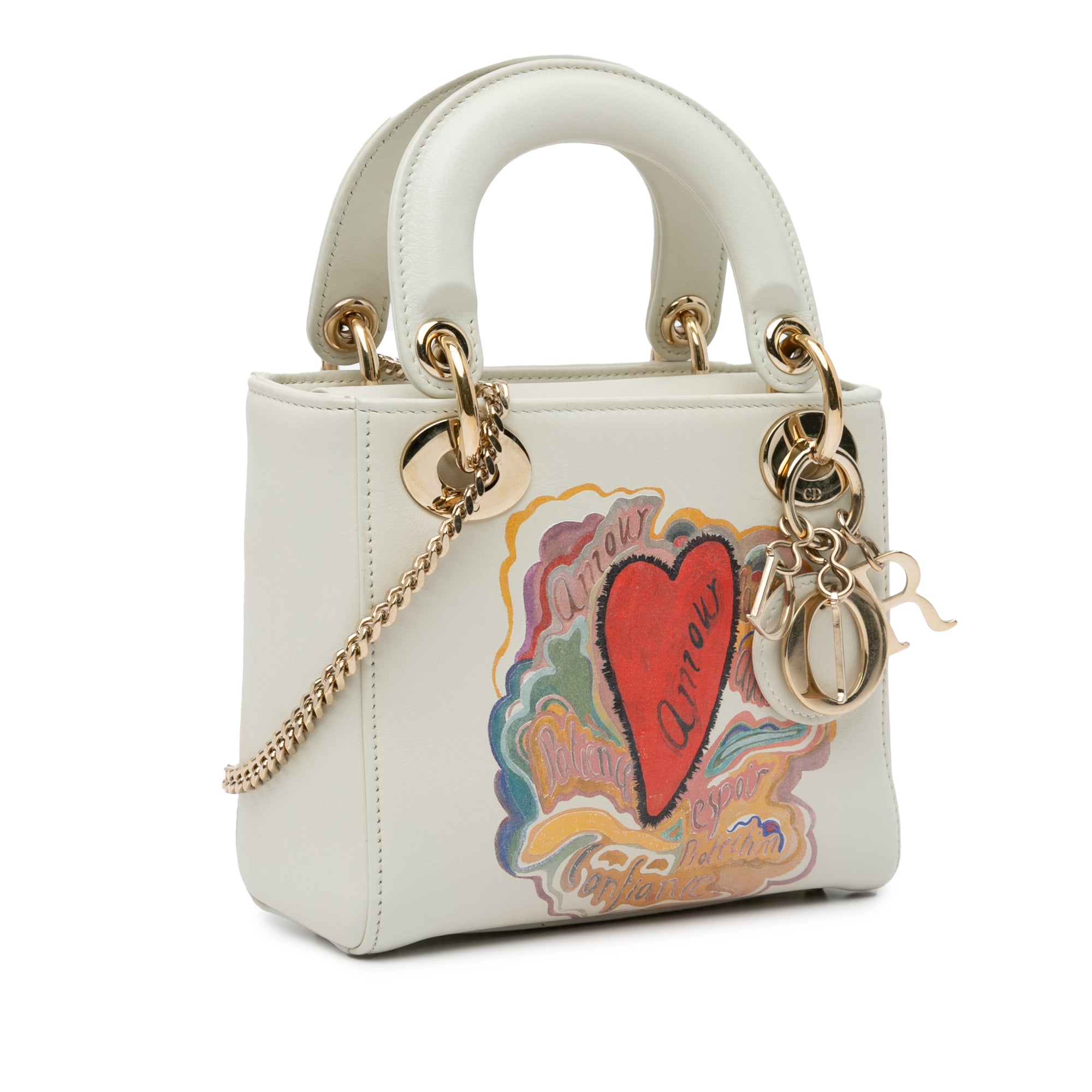 Niki De Saint Phalle Mini Calfskin Dioramour Lady Dior