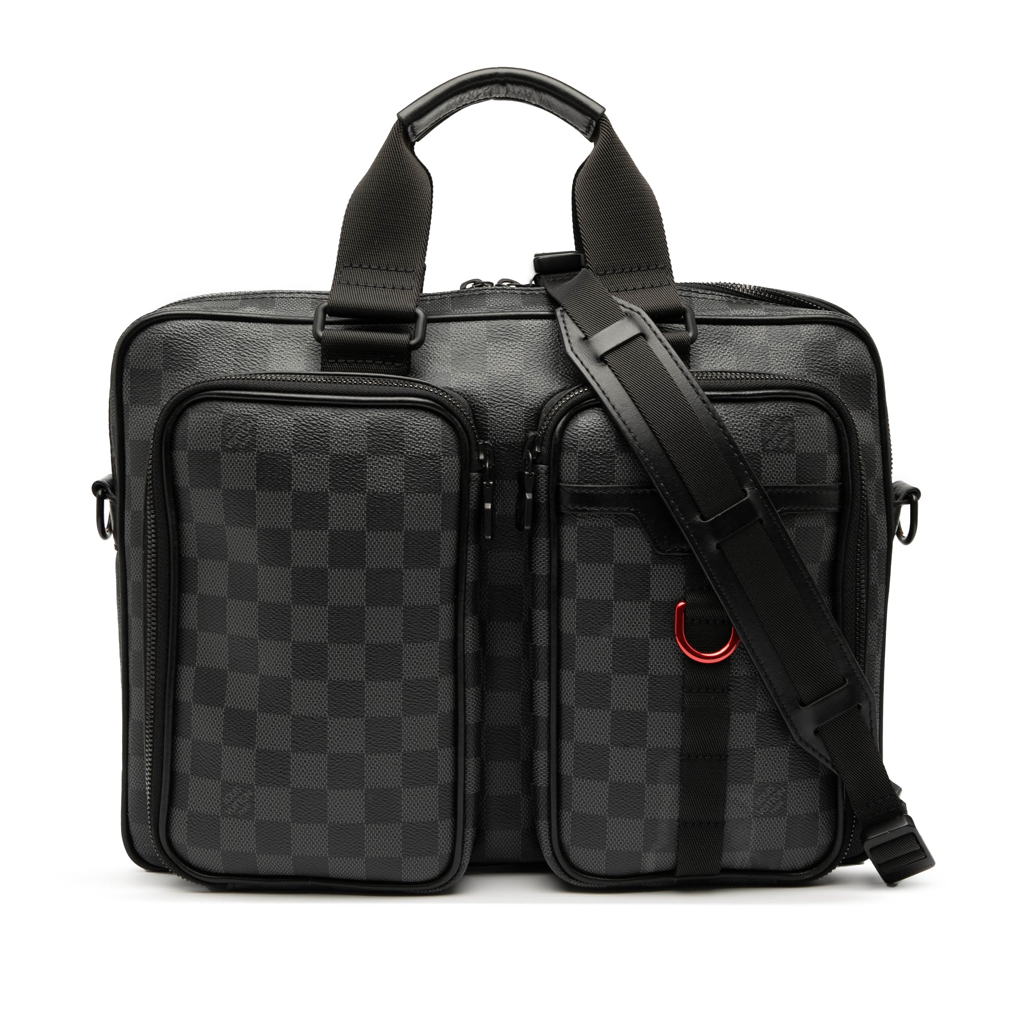 Damier Graphite Utility Business Bag