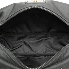 Techno Canvas Web L Aveugle Par Amour Embroidered Belt Bag