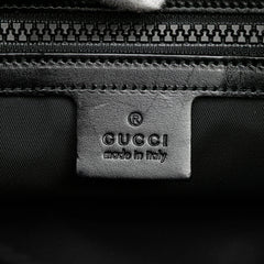 Techno Canvas Web L Aveugle Par Amour Embroidered Belt Bag
