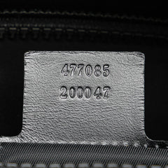 Techno Canvas Web L Aveugle Par Amour Embroidered Belt Bag