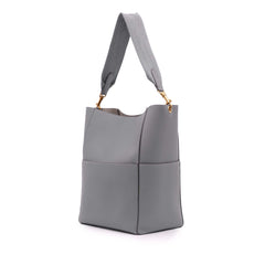 Medium Leather Seau Sangle Bucket Bag