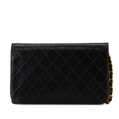 CC Quilted Lambskin Full Flap