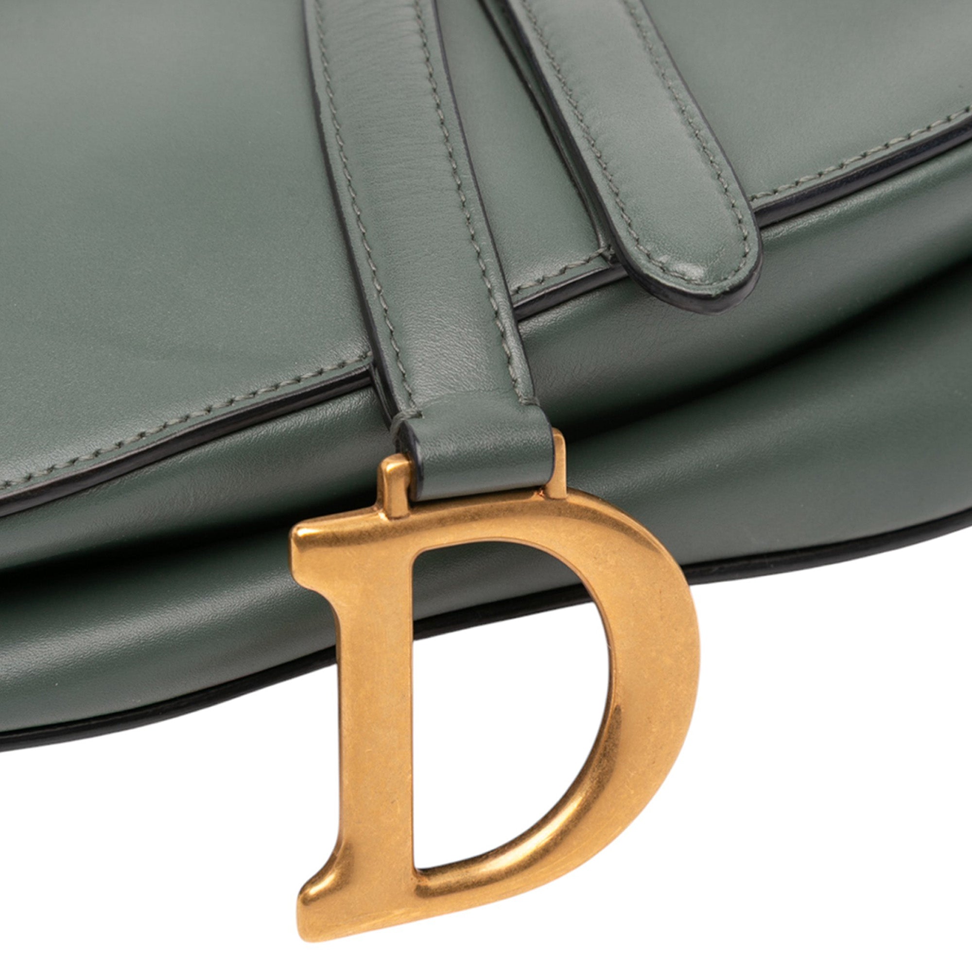 Smooth Calfskin Saddle Bag