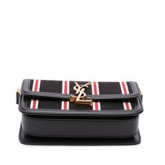 Small Canvas Striped Solferino Satchel In Box