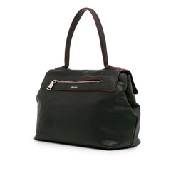 Toro Leather Top Handle Flap Satchel