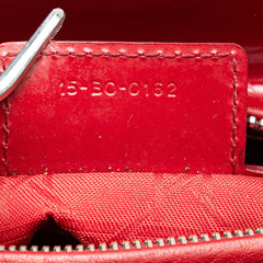 Medium Patent Cannage Lady Dior
