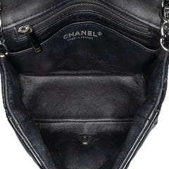Mini Square Classic Patent Single Flap