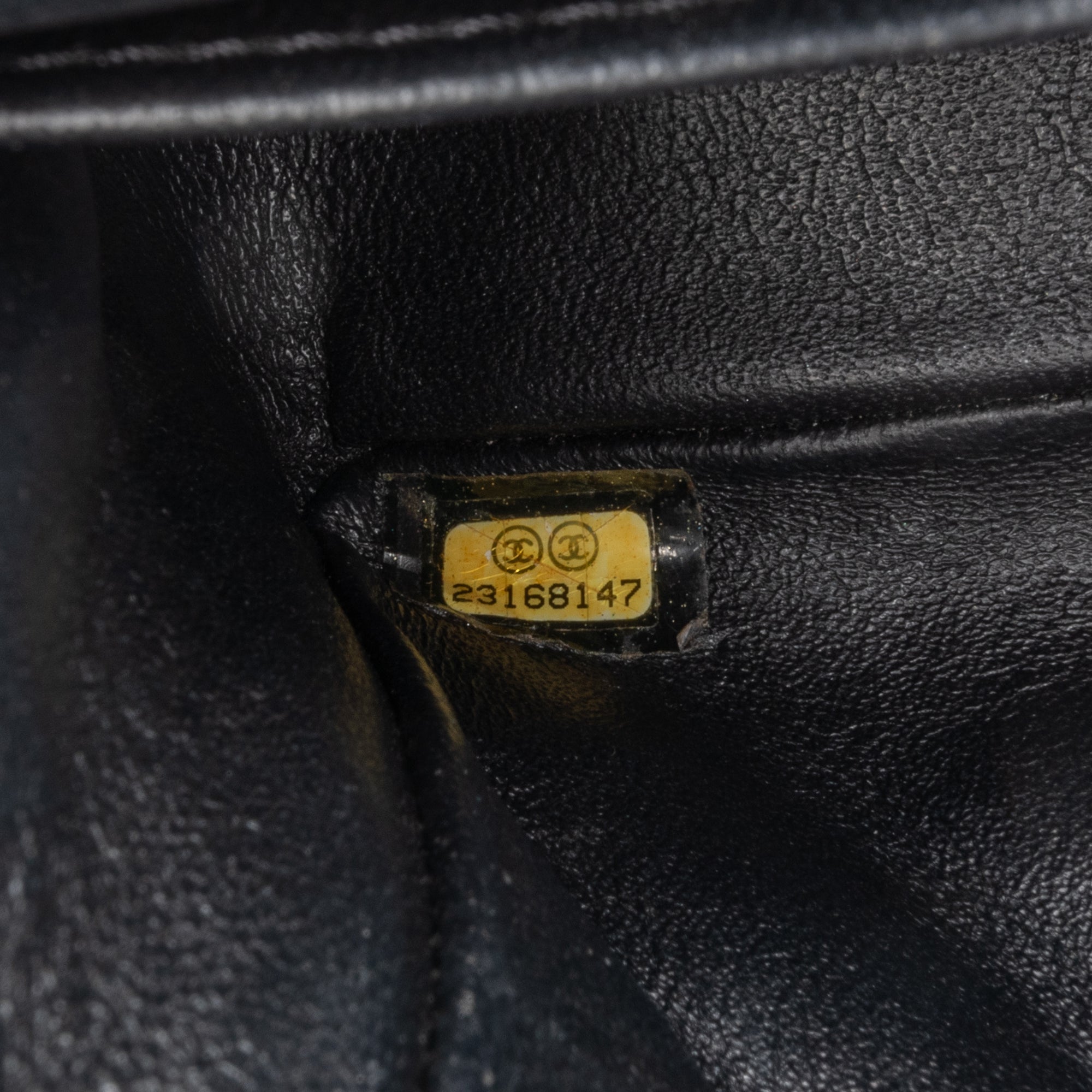 Mini Square Classic Patent Single Flap