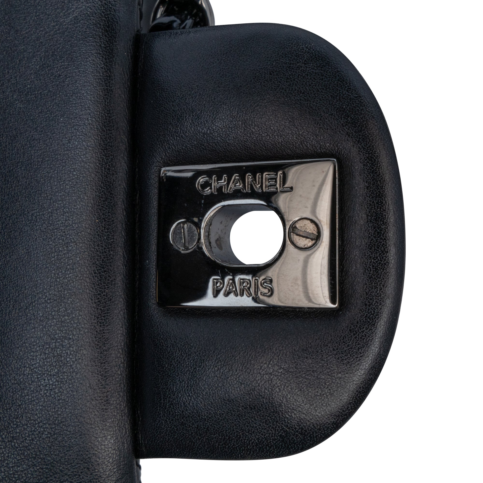 Mini Square Classic Patent Single Flap