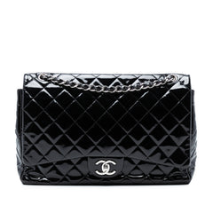 Maxi Classic Patent Double Flap