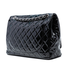 Maxi Classic Patent Double Flap