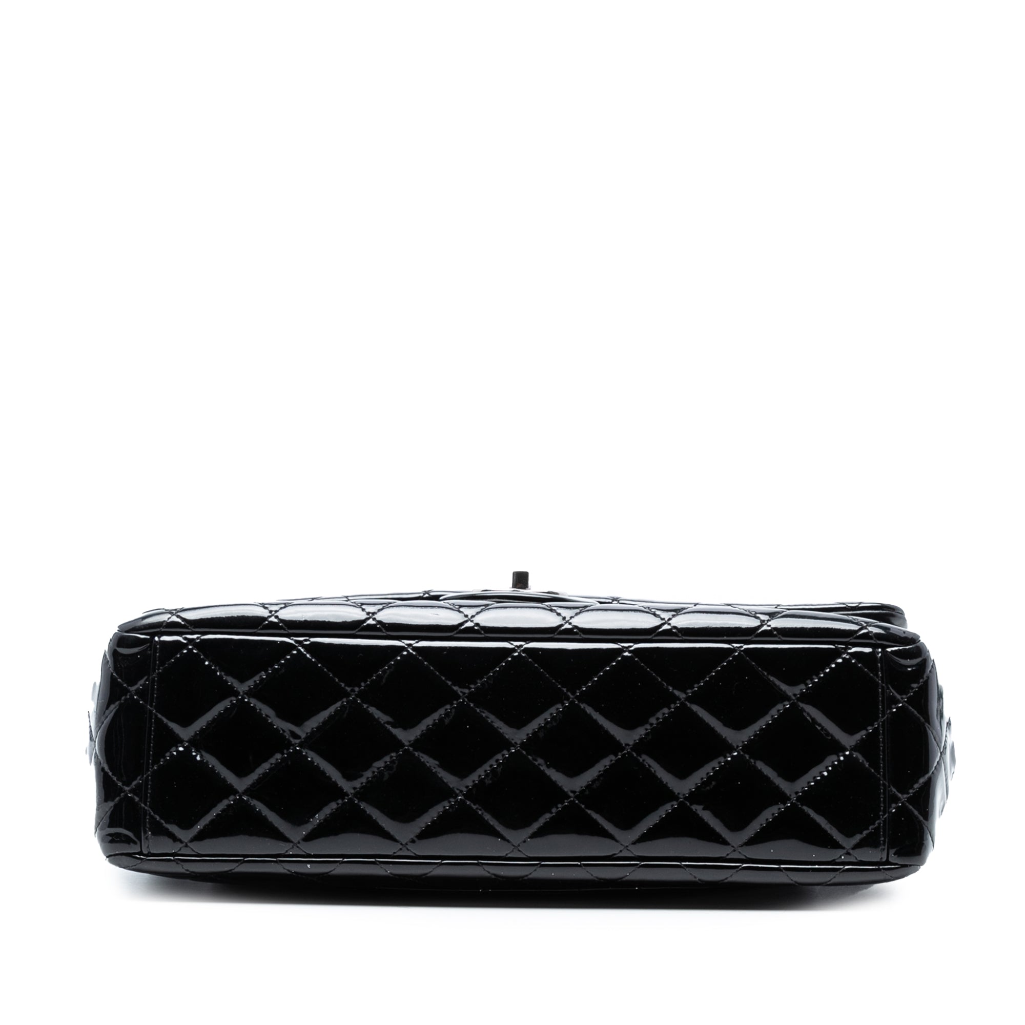 Maxi Classic Patent Double Flap